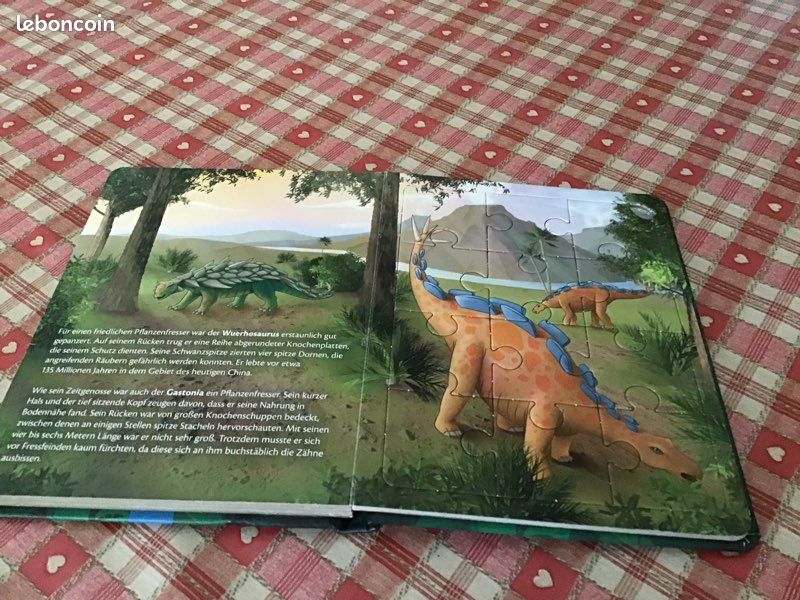Livre puzzles Dinosaurs (image 3)