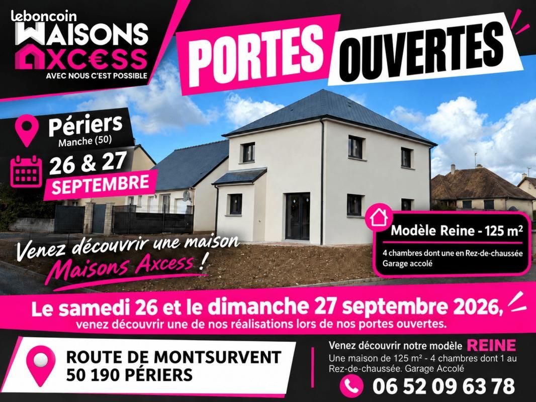 Maison 6 pièces 100 m² · à Sartilly-Baie-Bocage · 100 m² · 225 500 €