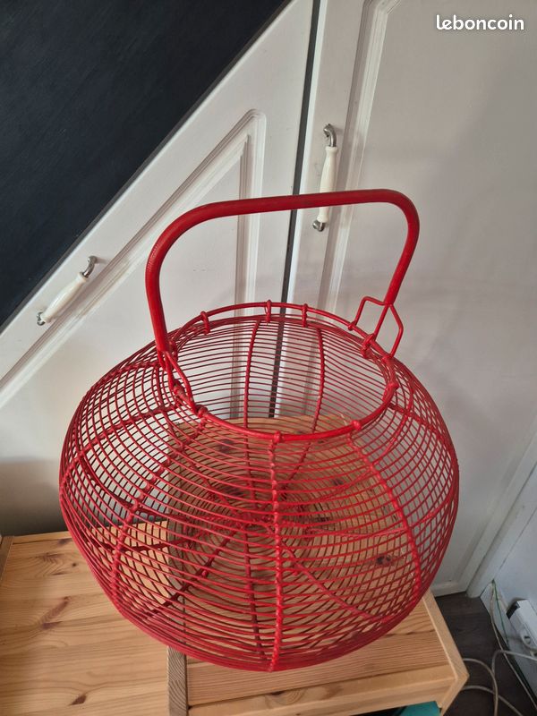 ANCIEN PANIER FER Grillagé EUR 10,00 - PicClick FR