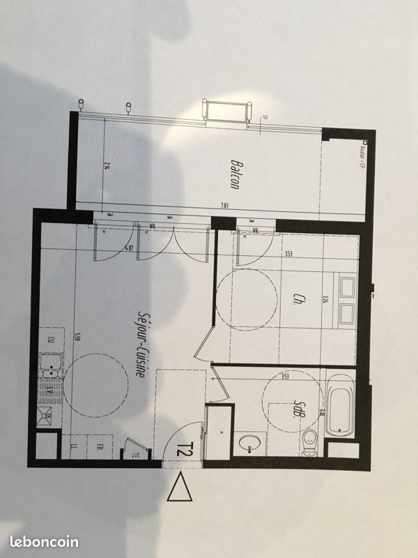 Appartement 2 pièces 41 m² · à Sainte-Foy-lès-Lyon · 41 m² · 850 €/mois