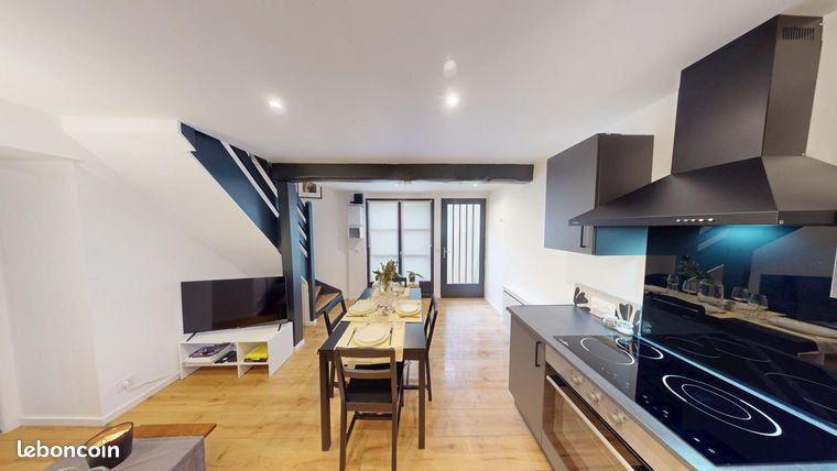 Duplex Moderne | 37m² | Rénové et meublé | Centre ville | Proche gare | 12% Rentabilité
