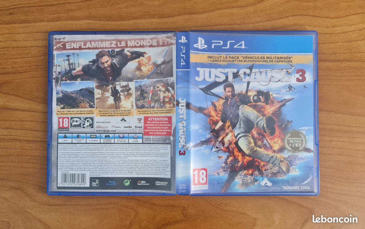 Jeu Sony Ps4 Just Cause 3 (image 3)