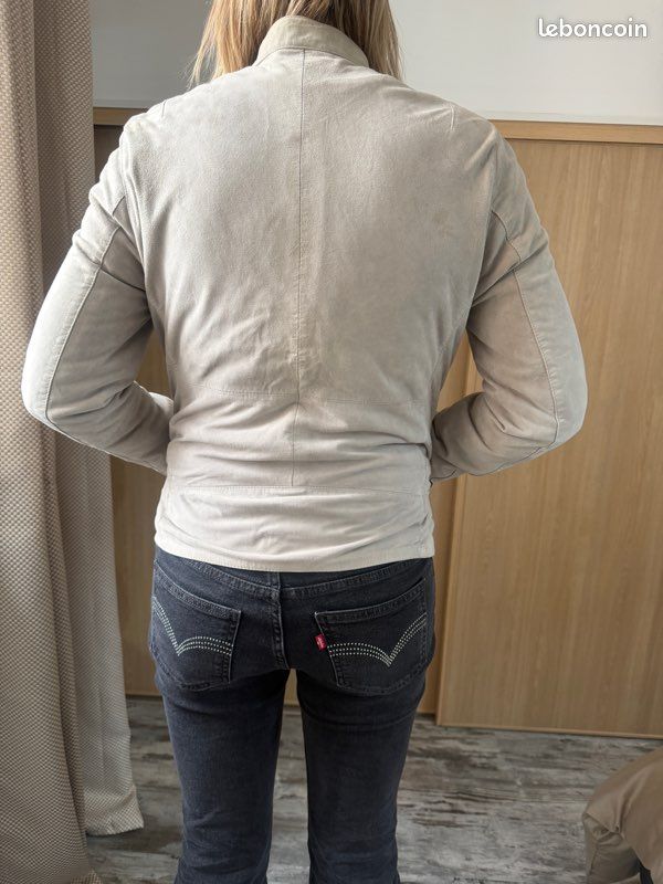 Veste en cuir IKKS (image 7)