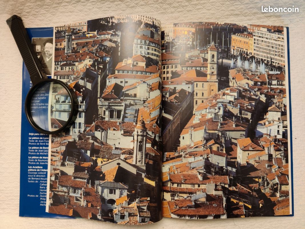 Livre. Le piéton de Nice. Collection. Édition 1985. Excellent état (image 13)