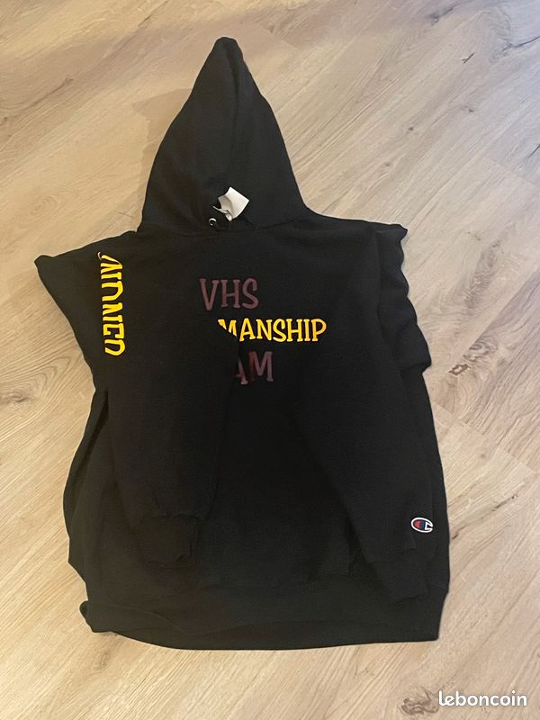 Sweat capuche noir Champion (image 3)