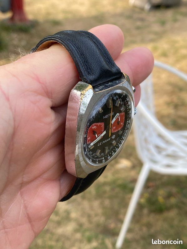Chronographe mécanique vintage HERMA LE MANS (image 18)