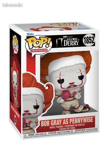 Ça : Bienvenue à Derry POP Television Vinyl Figurine Bob Gray as Pennywise 9 cm (image 2)