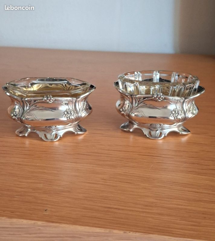 Salière ancienne en argent (image 6)