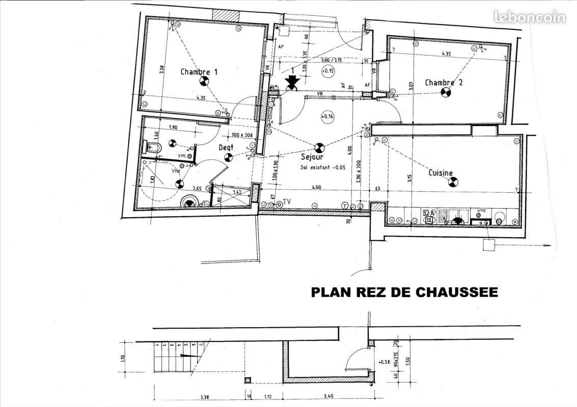 Appartement 3 pièces 70 m² · à Einville-au-Jard · 70 m² · 550 €/mois