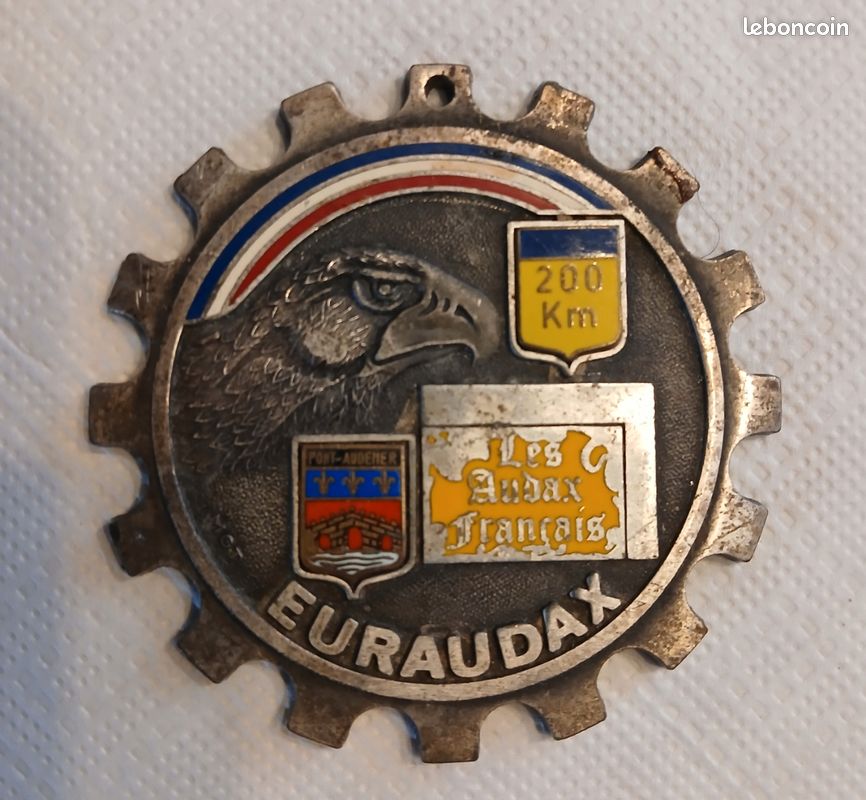MED13479 - MEDAILLE EURODAX 300KM LES AUDAX FRANÇAIS