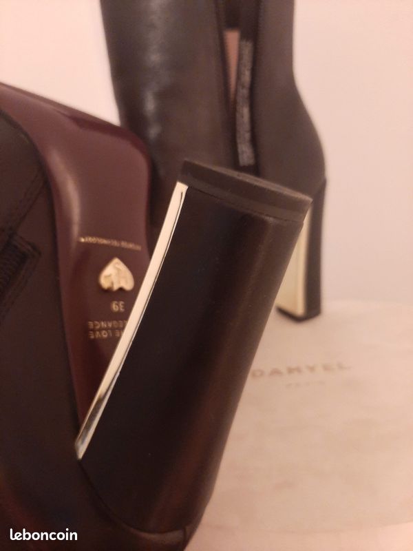 Bottines Cuir talons (image 6)