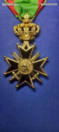 Médaille Belge 2ème Classe Dans Son Coffret – Décoration Militaire Ancienne, Collection France