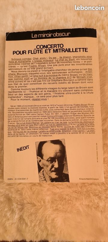 Livre policier vintage – Fredric Brown – Édition NéO (1985) (image 2)