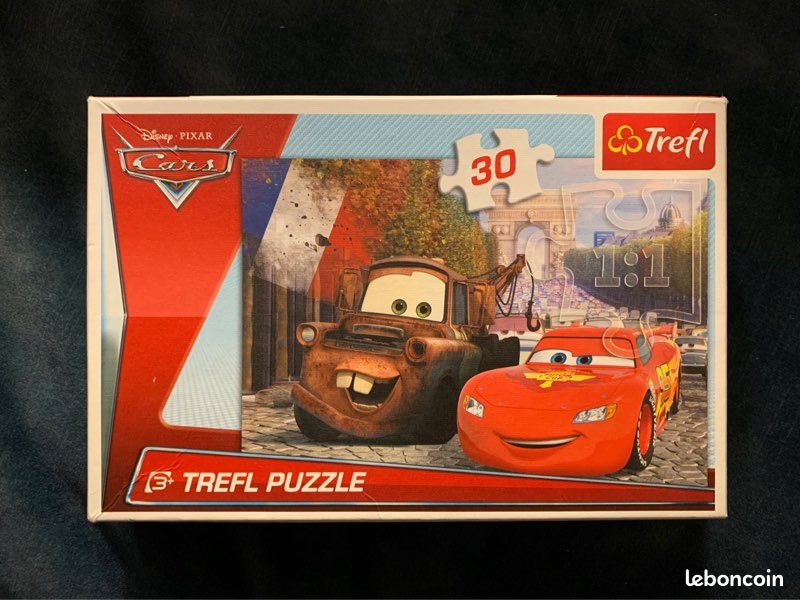 Puzzle 30 pièces, cars 3 Disney Pixar (image 1)