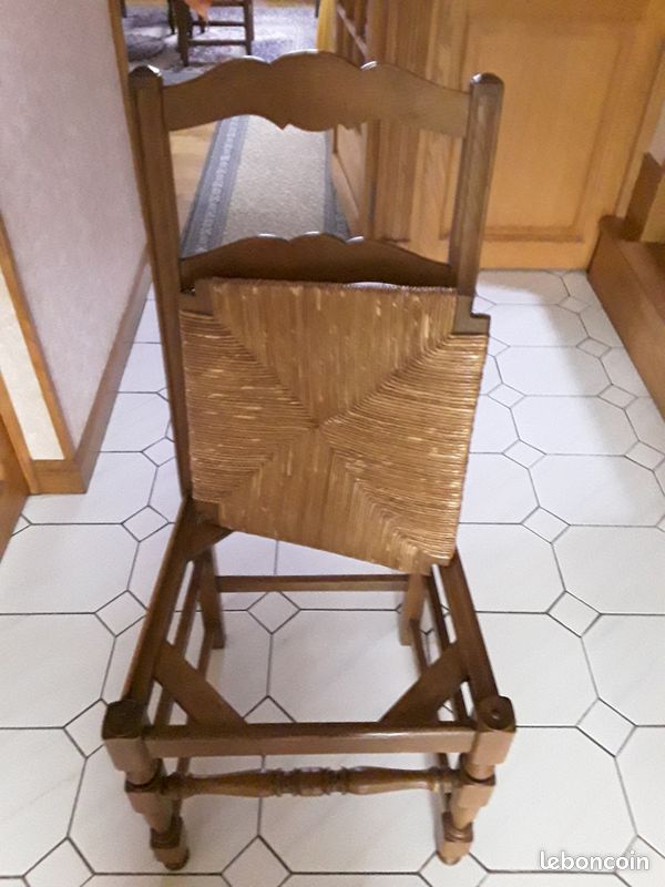 Lot de 6 chaises en chêne (image 1)