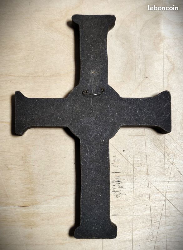 Collier Croix Chrétienne Fine Plaqué Or 750 - Longueur Au Choix, Mixte, Neuf Avec étiquettes