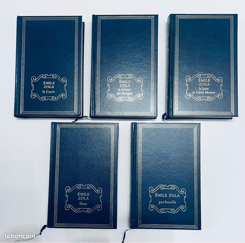 Collection de 5 livres : Émile Zola (image 1)