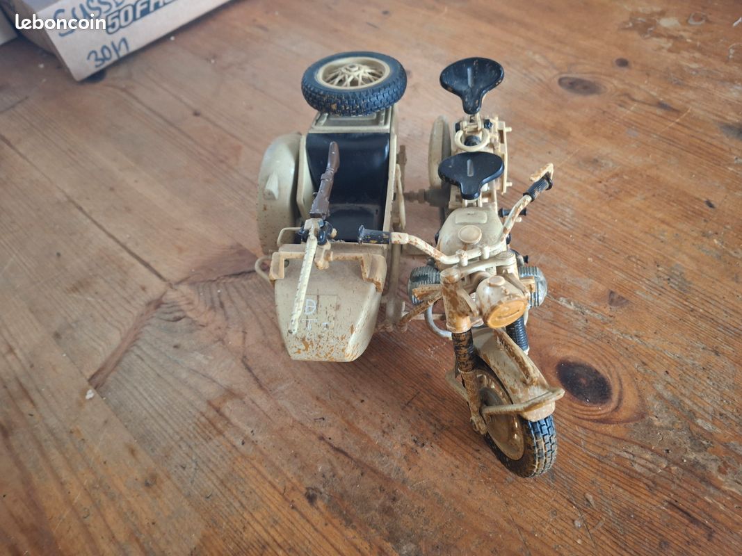 Moto side-car BMW ms110 ww2 Polistil - Collection