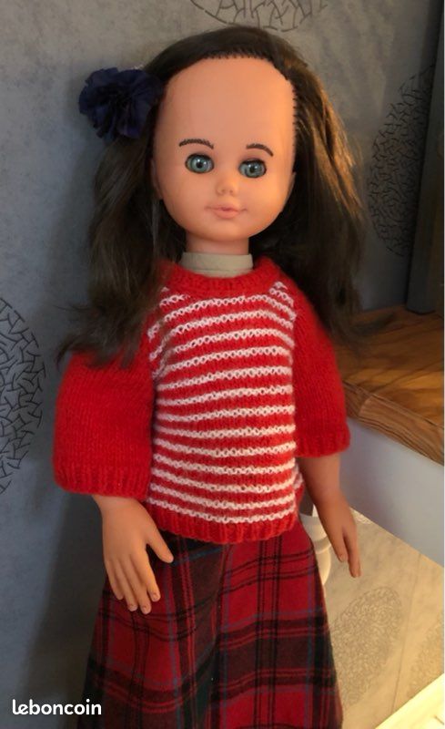 Stella 🦋 belle poupée 1975 🦋 62 cm (image 1)