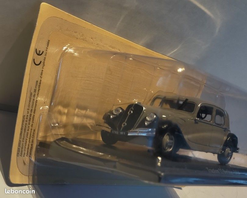 Norev 1/43 - Citroën Traction 22CV Coupé Beige 1934 - Miniature Collection