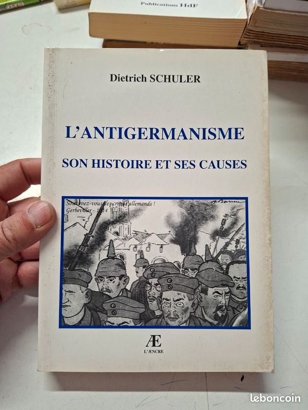4310: L'Antigermanisme Son histoire et ses causes Dietrich Schuler Éditions L'Ancre (image 1)