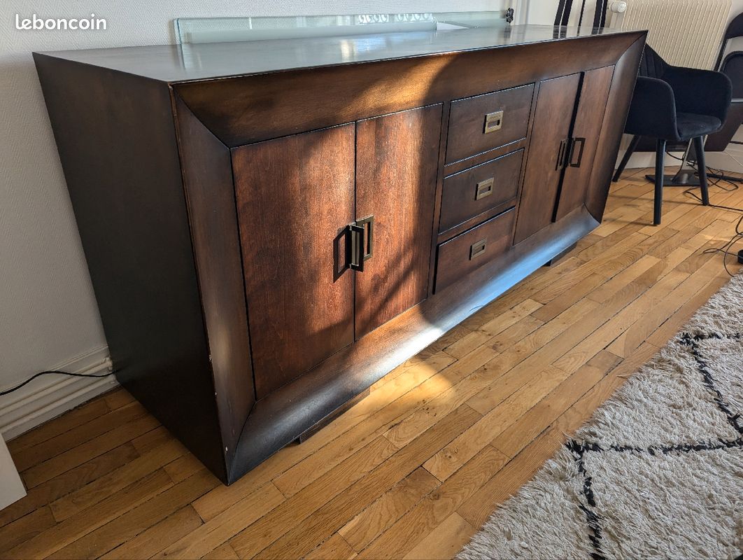Bahut / buffet de style colonial (image 5)