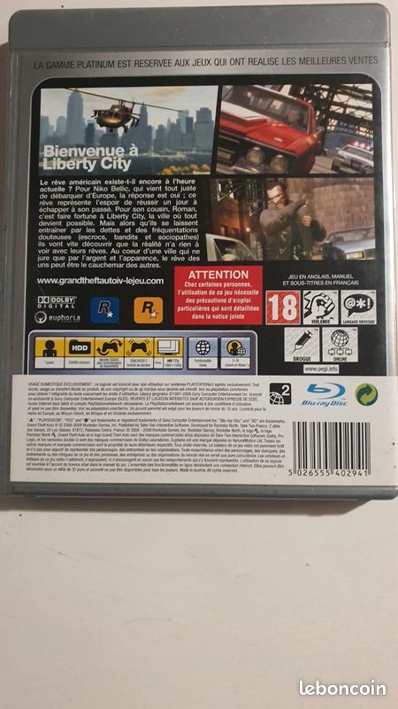 Grand theft auto IV PS3 (image 2)