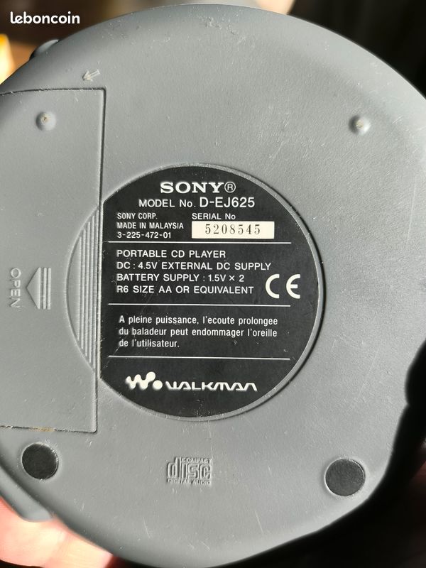 Walkman sony d-ej525 (image 3)