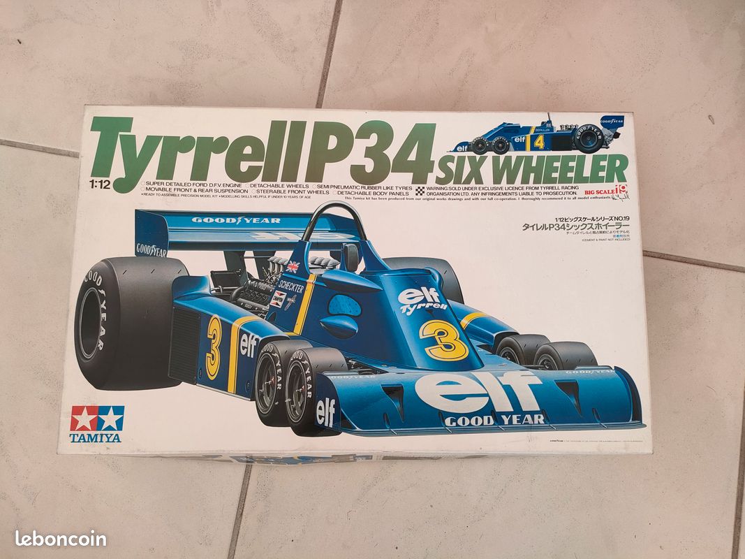 TyrellP34 6 roues TAMAYA (image 1)