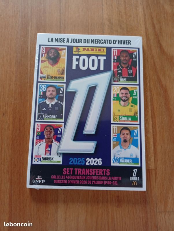 Panini set de transfer Mercanto Foot 2018/2019