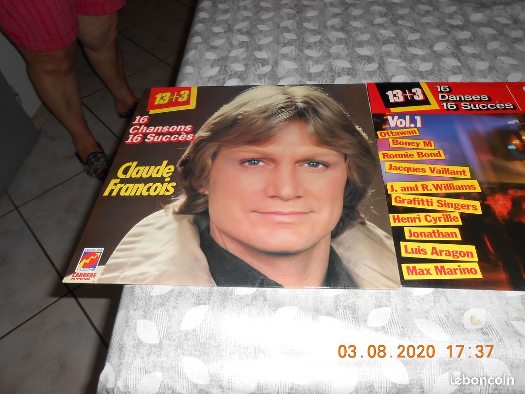 Vente de lot de disques année 60 (image 3)