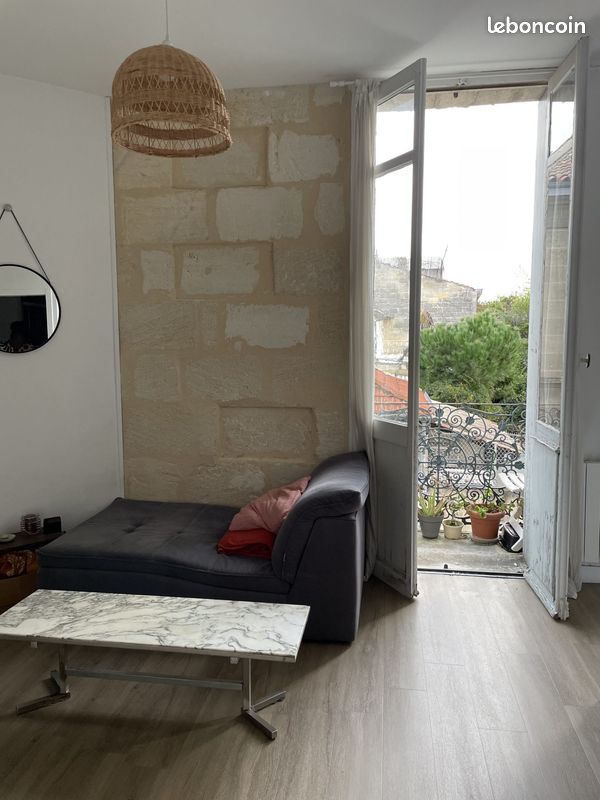 Appartement 1 pièce 21 m² · à Bordeaux · 21 m² · 600 €/mois