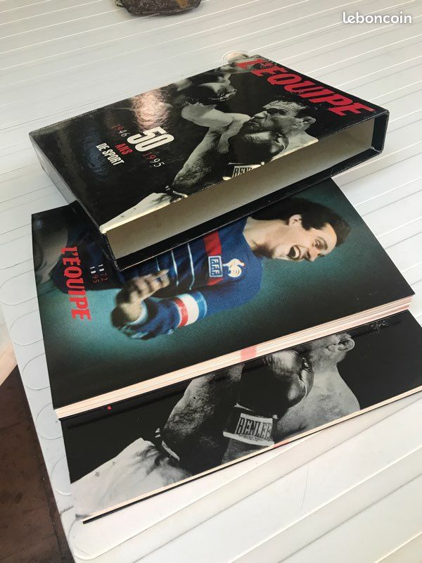 L’Equipe coffret 2 livres 50 ans de sport (image 1)