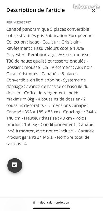 Canapé (image 4)