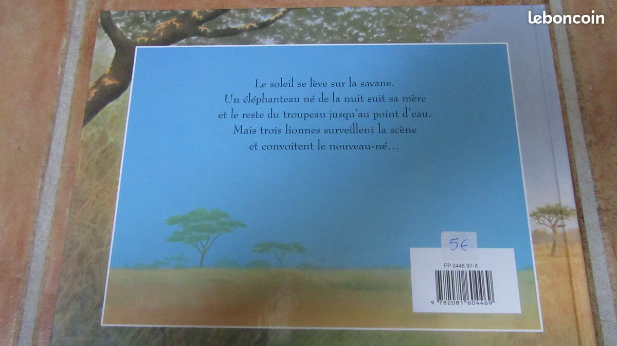 Livre/Album enfant "Bashi, l'éléphanteau" en TB état (image 3)