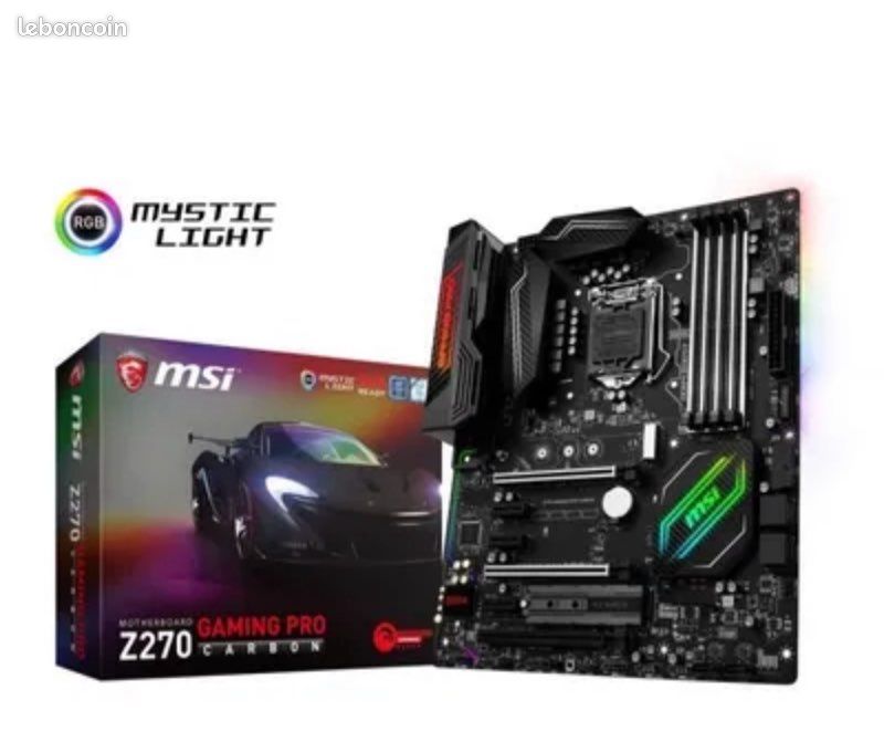 Carte mère Msi z270 i7 7700k Ram Accessoires informatique - Main Image