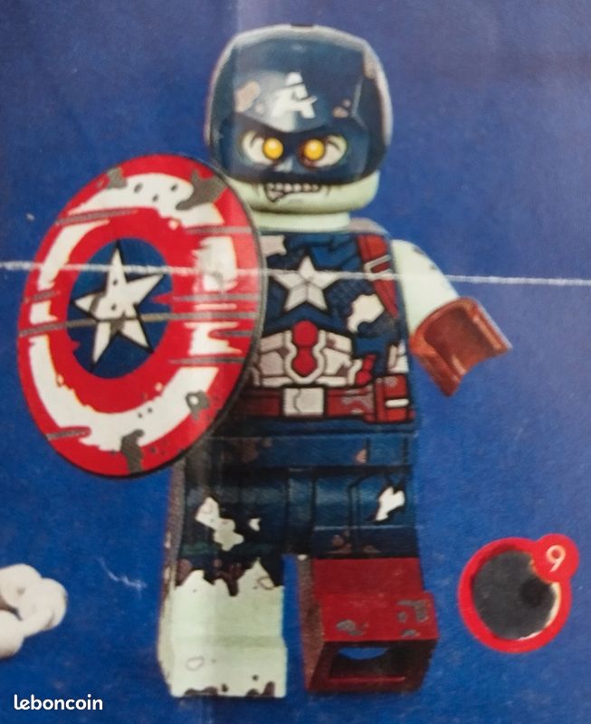 Lego Marvel Superheroes Lego Capitan America Zombie Avengers