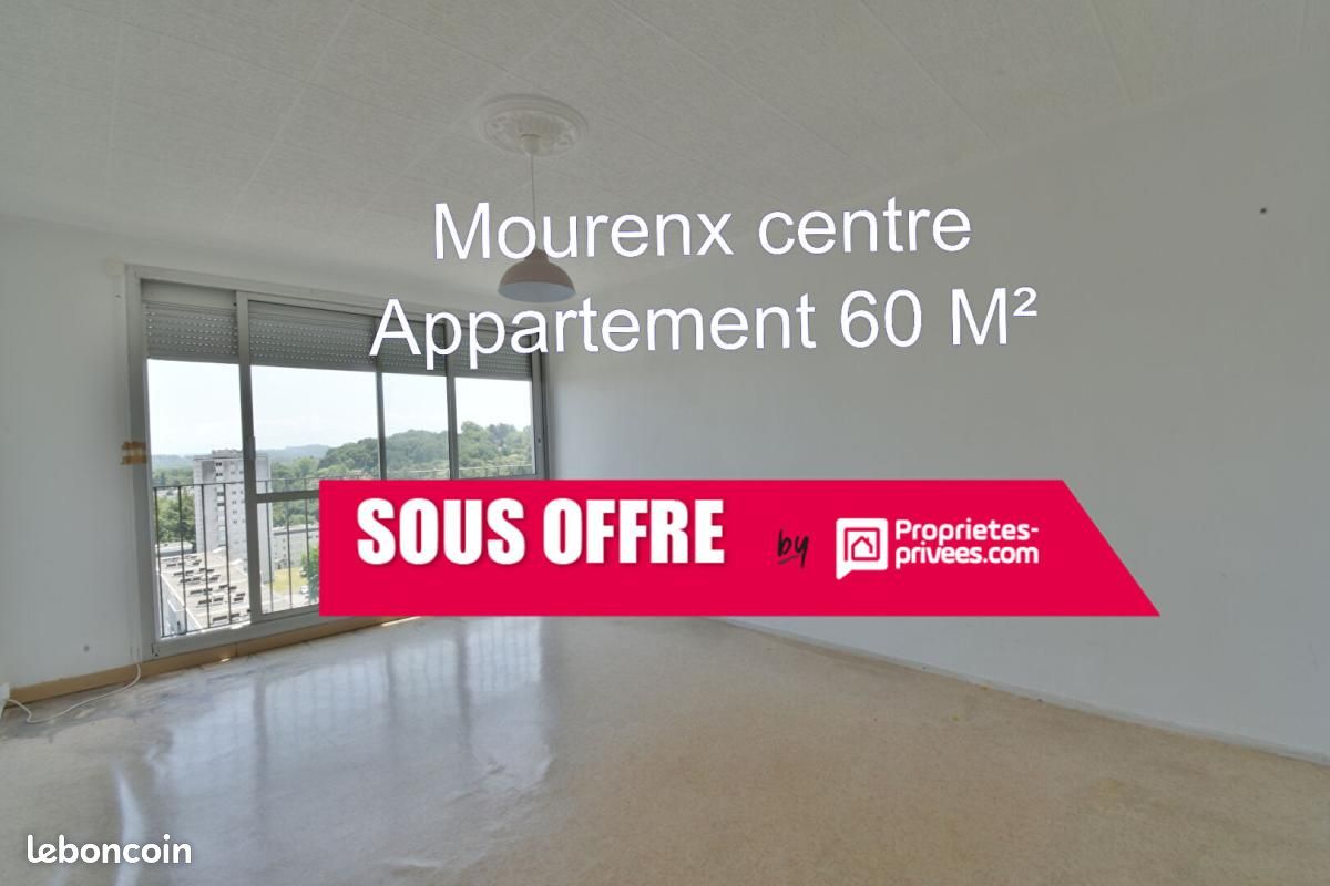 Appartement 3 pièces 59 m² · à Mourenx · 59 m² · 52 000 €