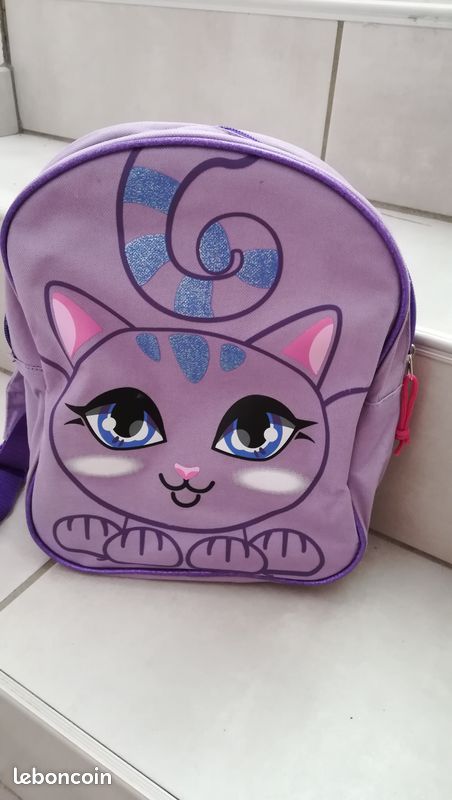 Sac à dos cartable fille (image 1)