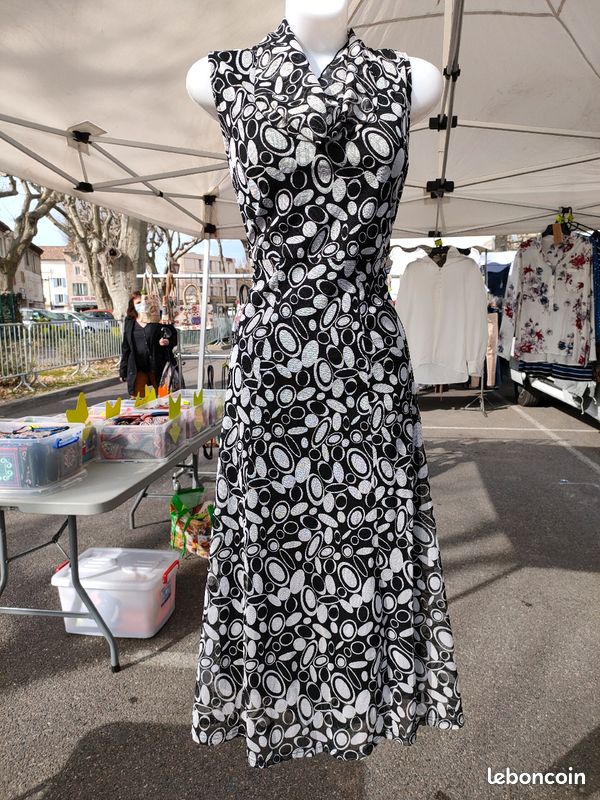 Grande robe élégante sophistiqué/ cérémonie/ cocktail/ mariage/ Déguisement de princesse/ (image 1)