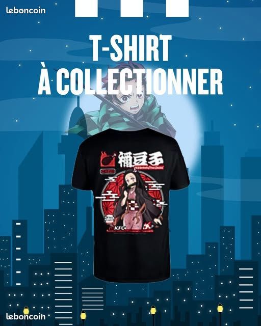 Neuf et Scellé T-shirt très rare collector taille L/XL Nezuko
