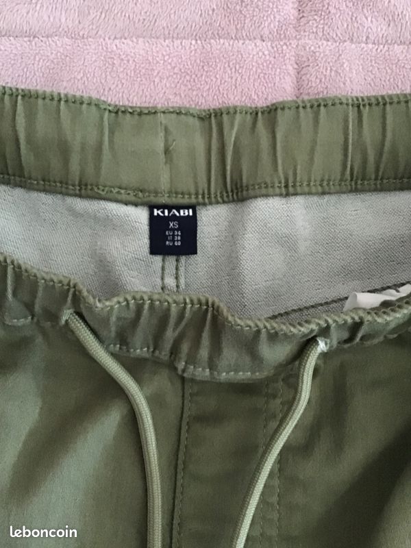 Pantalon cargo kaki garçon taille XS (image 6)