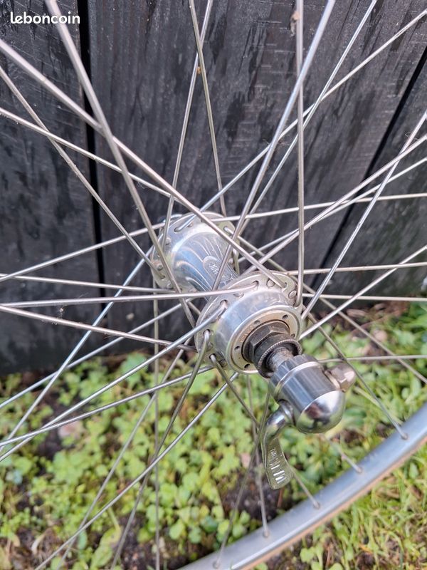2 Jantes Mavic MA2 Anciennes à Cliquet - 700C, 36 Trous, Taille 13-622 - Occasion En état De Marche