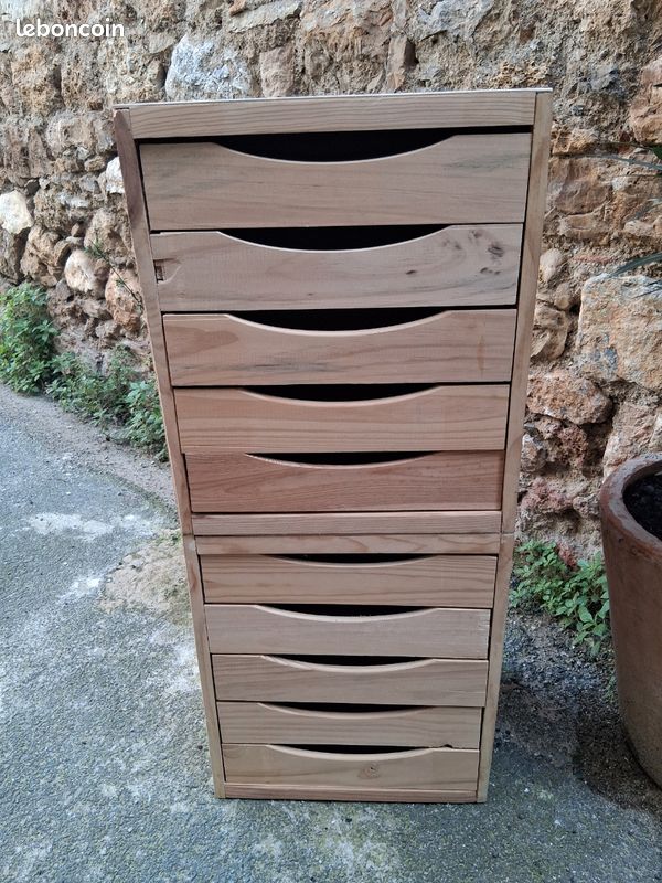 Meubles Tiroirs en pin (image 1)
