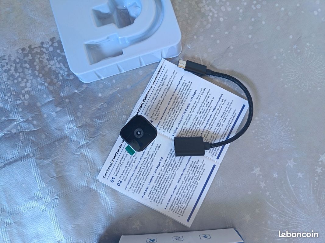 Adaptateur 2-en-1 CarPlay sans fil & Android Auto – USB (image 4)