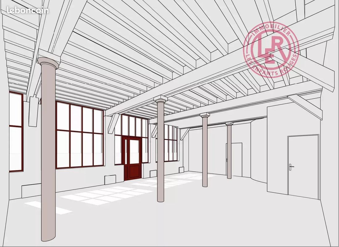 Loft 2 pièces 65 m² — 1