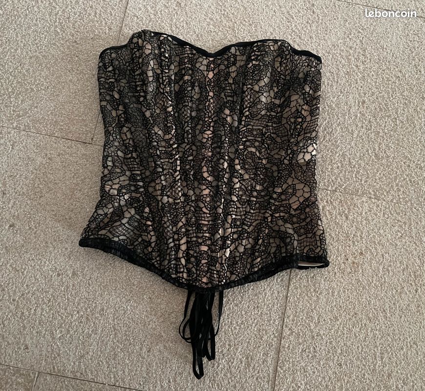 Corset Cadolle Creation Paris Vintage Taille XS à M - Neuf Avec étiquettes - Style Bohème