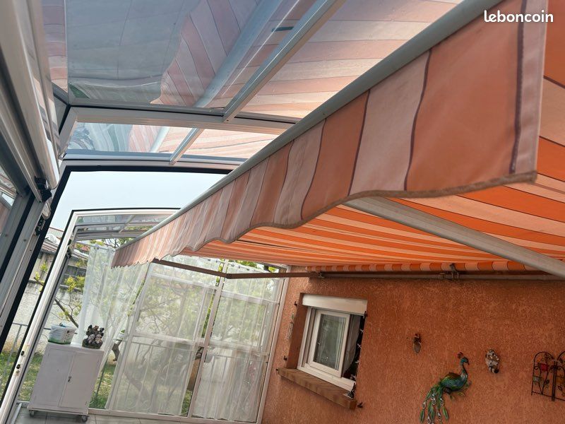 Toile avec lambrequin pour store banne (image 5)