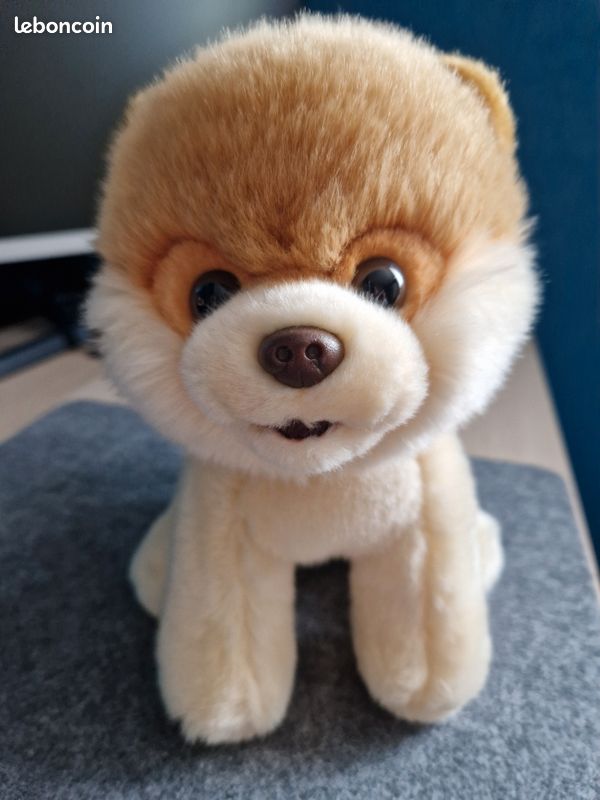 Peluche Gund Chien BOO Spitz Jeux Jouets