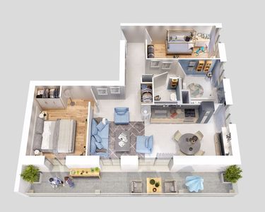 Appartement 298 000 € - 78 m²